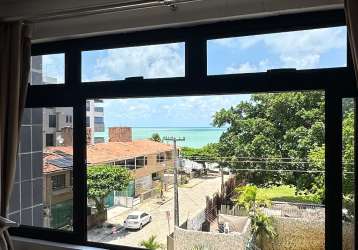 Apartamento 3 qts beira mar com vista mobiliado