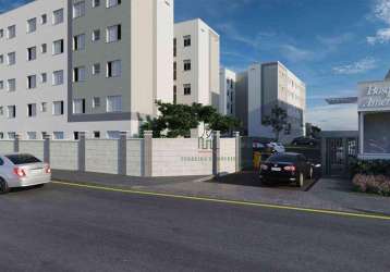 Apartamento com 1 dormitório à venda, 40 m² por r$ 201.990 - amendoeira - são gonçalo/rj