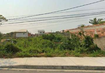 Terreno à venda, 600 m² por r$ 300.000,00 - jardim atlântico oeste (itaipuaçu) - maricá/rj