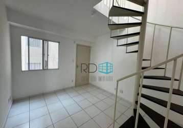 Apartamento duplex com 2 dormitórios à venda, 90 m² por r$ 185.000 - vila virgínia - ribeirão preto/sp