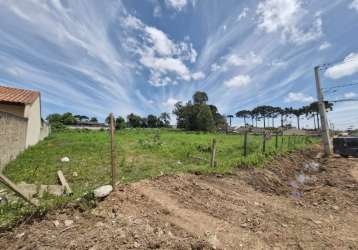 Terreno a venda no guaraituba