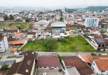 Terreno comercial à venda na rua xv de novembro, s/n, sete de setembro, gaspar por r$ 450.000