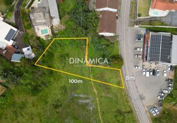 Terreno à venda na rua francisco vahldieck, 4100, fortaleza alta, blumenau por r$ 300.000