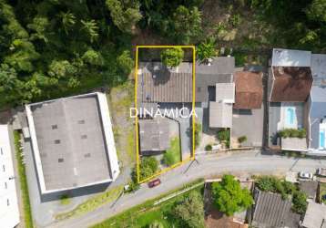 Terreno à venda na rua wilhelm schellworth, 152, do salto, blumenau por r$ 550.000