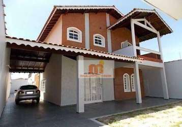 Casa com 4 dormitórios para alugar, 431 m² por r$ 4.500,00/mês - balneário arpoador - peruíbe/sp