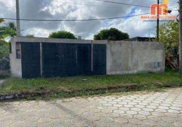 Terreno à venda, 360 m² por r$ 150.000,00 - jardim ribamar - peruíbe/sp