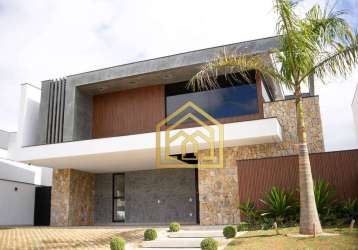 Casa com 4 dormitórios à venda, 312 m² por r$ 2.900.000,00 - alphaville - votorantim/sp