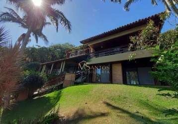 Casa com 6 dormitórios à venda, 695 m² - ponta das canas - florianópolis/sc