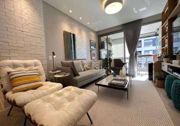 Apartamento com 3 dormitórios à venda, 105 m² por r$ 2.990.000 - jurerê - florianópolis/sc