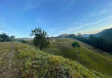 Terreno à venda, 65000 m² por r$ 1.600.000,00 - rio do ouro - anitápolis/sc