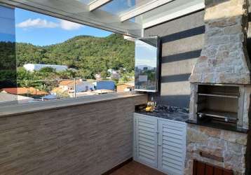 Cobertura com 2 dormitórios à venda, 64 m² por r$ 1.200.000,00 - jurerê internacional - florianópolis/sc