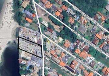 Terreno à venda, 2329 m² por r$ 8.900.000,00 - ponta das canas - florianópolis/sc