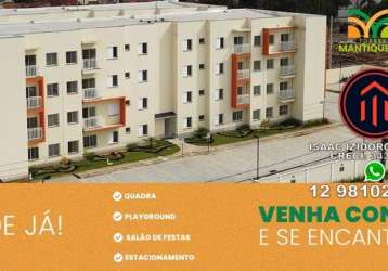 Apartamento barato, financiado, com suite e pronto para morar em lorena