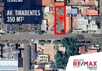 Funcional terreno comercial  para venda, 350m²