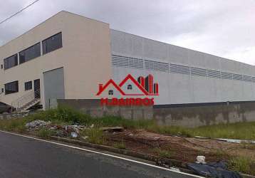 Aluga galpão industrial com 1.200 m² em condomínio- jacareí sp