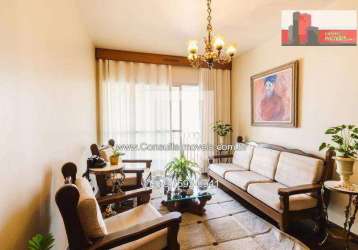 Apartamento de 108m², 3 quartos, 2 vagas, rua dr. augusto de miranda, 977 - pompéia, ed. itapema