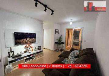 Apartamento de 2 quartos, 1 banheiro, 49m², r. belchior de azevedo, 222 - vila leopoldina - collors