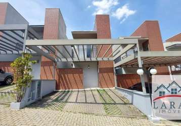 Casa com 3 dormitórios para alugar, 112 m² por r$ 4.980/mês - chácara pavoeiro - cotia/sp