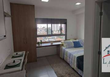 Studio com 1 dormitório, 20 m² - venda por r$ 365.000,00 ou aluguel por r$ 3.050,00/mês - ipiranga - são paulo/sp