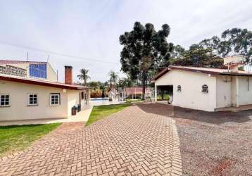 Chácara com 3 quartos para alugar, 3900 m² por r$ 10.500/mês - jardim esperança - londrina/pr