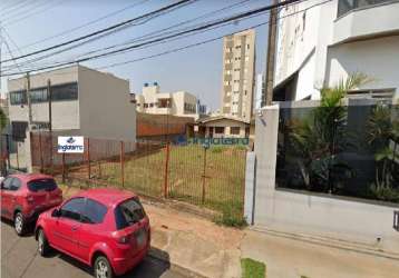 Terreno à venda, 787 m² por r$ 2.400.000,00 - jardim londrilar - londrina/pr