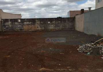 Terreno à venda, 250 m² por r$ 250.000,00 - parque leblon - londrina/pr