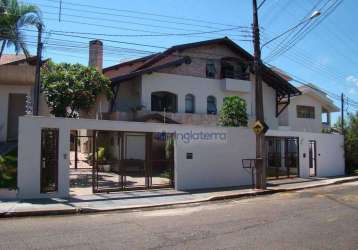 Casa, 800 m² - venda por r$ 2.700.000,00 ou aluguel por r$ 15.000,00/mês - lago parque - londrina/pr