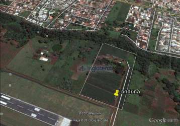 Área à venda, 69000 m² por r$ 11.040.000,00 - vale verde - londrina/pr