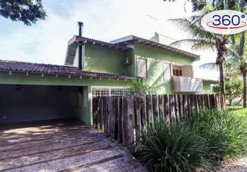 Casa com 4 quartos, 240 m² - venda por r$ 1.600.000 ou aluguel por r$ 6.400/mês - condomínio vale do arvoredo - zona sul de londrina/pr