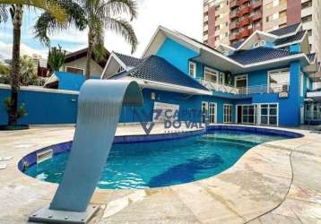 Casa no cond. aquarius v com 5 dormitórios, 473 m² - venda por r$ 4.240.000 ou aluguel por r$ 16.590/mês - jardim aquarius - sjc/sp