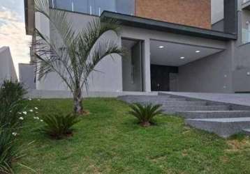 Casa com 4 dormitórios à venda, 300 m² por r$ 3.190.000,00 - condomínio residencial real park arujá - arujá/sp