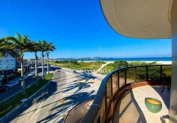 Apartamento com 3 dormitórios, 270 m² - venda por r$ 2.650.000,00 ou aluguel por r$ 9.865,00/mês - praia do forte - cabo frio/rj