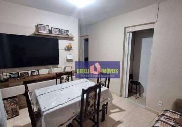 Apartamento com 2 dormitórios à venda, 47 m² por r$ 170.000 - alves dias - são bernardo do campo/sp