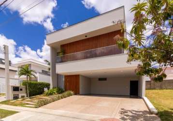 Casa em condomínio fechado com 3 quartos à venda na rua maria hannickel nascimento, 15, jardim residencial chácara ondina, sorocaba por r$ 2.350.000