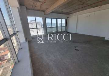 Sala comercial com 4 salas à venda no gonzaga, santos , 220 m2 por r$ 2.130.000