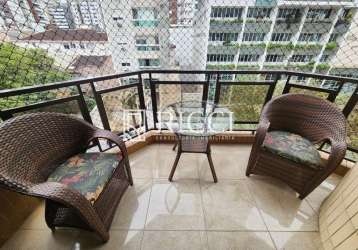 Apartamento 1 quadra da praia na pompéia