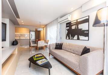 Apartamento com 1 suíte à venda, 57 m² por r$ 850.000 - batel - curitiba/pr