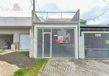 Sobrado com 2 dormitórios à venda, 105 m² por r$ 329.000,00 - sítio cercado - curitiba/pr