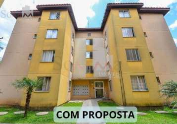 Apartamento com 2 dormitórios à venda por r$ 169.000,00 - sítio cercado - curitiba/pr