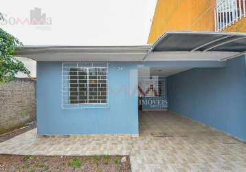 Casa com 2 dormitórios à venda, 69 m² por r$ 295.000,00 - tatuquara - curitiba/pr