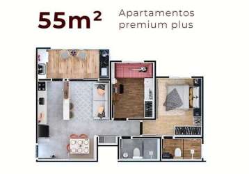 Apartamento lançamento 2 dormitorios 1 suites  para venda  em sorocaba no bairro centro