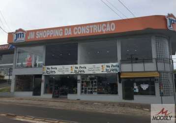 Sala comercial para locação anual - bela vista, estancia velha