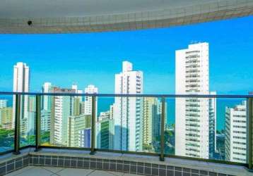 Apartamento à venda com 4 suítes e varanda, 241,44m² por r$ 1.550.000,00