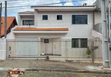 Sobrado com 3 dormitórios à venda(1 suíte) 152 m² por r$ 850.000 -rua ramis galvão- oficinas - ponta grossa/pr