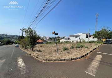 Terreno a venda no bairro pinheirinho - pato branco - 553,21 m