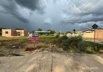 Terreno à venda, 519 m² por r$ 50.000,00 - nova esperança - novo airão/am