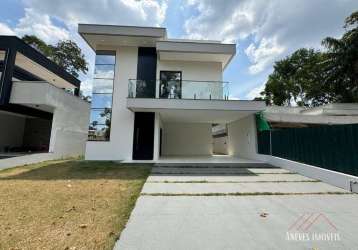 Linda casa com 3 suítes à venda no cond. alphaville 4, 363 m² por r$ 2.700.000 - ponta negra - manaus/am