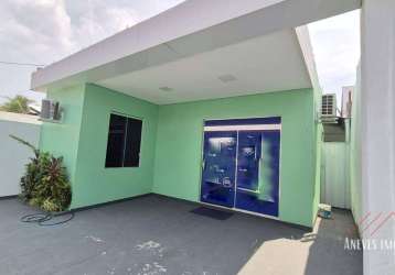 Linda casa com 3 dormitórios à venda no conjunto shangrilá, 270 m² por r$ 550.000 - parque 10 de novembro - manaus/am