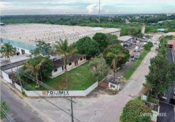 Terreno para alugar, 17000 m² por r$ 55.000,00/mês - aleixo - manaus/am