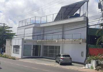 Prédio para alugar, 250 m² por r$ 8.000,00/mês - parque 10 de novembro - manaus/am